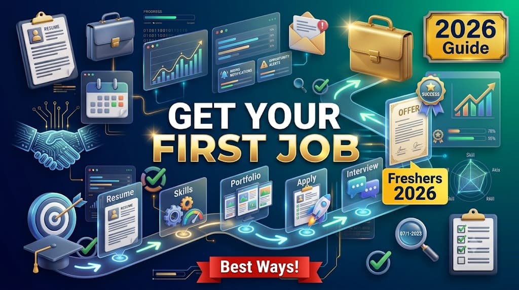 Best Ways for Freshers to Get Their First Job in 2026