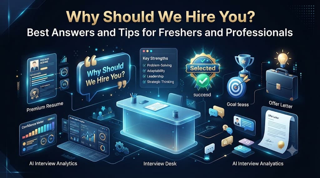Why Should We Hire You? Best Answers and Tips for Freshers and Professionals